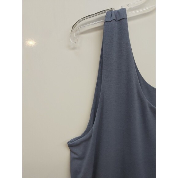 Women's The Limited Blue Sleeveless Midi Dress size 2x - Picture 6 of 10